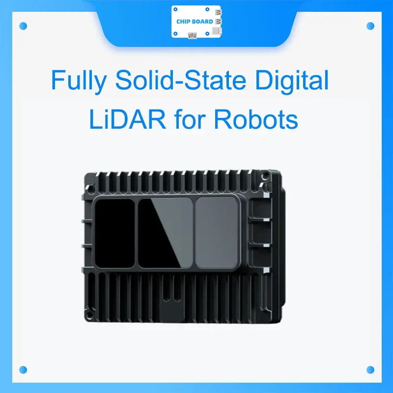ROBOSENCE Solid-State LiDAR - Automotive-Grade, 120°×90° FOV, 260K pts/s, 75m Range, Flat Window Design
ROBOSENCE Solid-State LiDAR - Automotive-Grade, 120°×90° FOV, 260K pts/s, 75m Range, Flat Window Design
