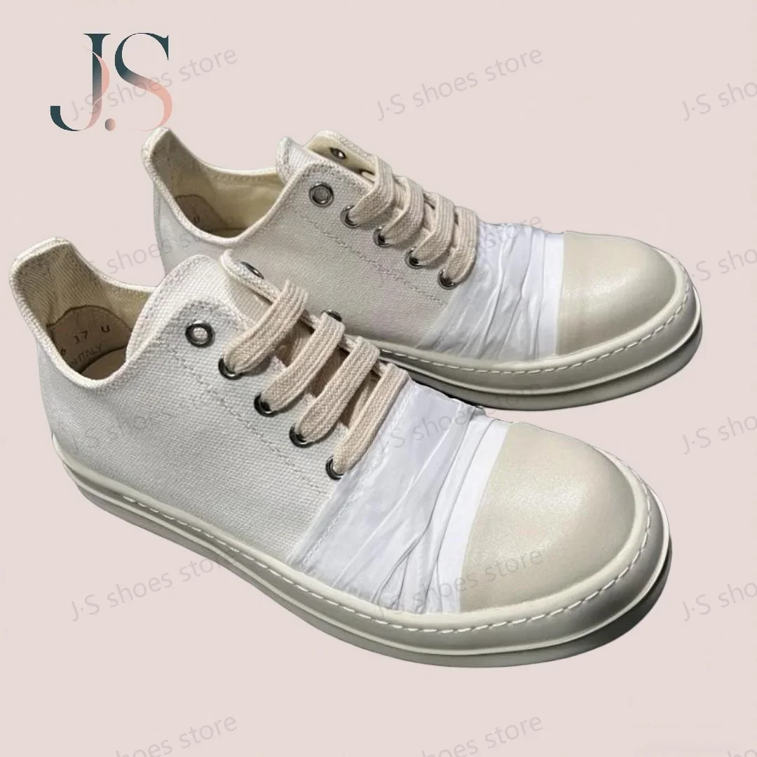 Ro Luxury White Canvas Low Top Sneaker Men Shoe Lace Up Women Casual Sneakers Outdoor Shoes
Ro Luxury White Canvas Low Top Sneaker Men Shoe Lace Up Women Casual Sneakers Outdoor Shoes