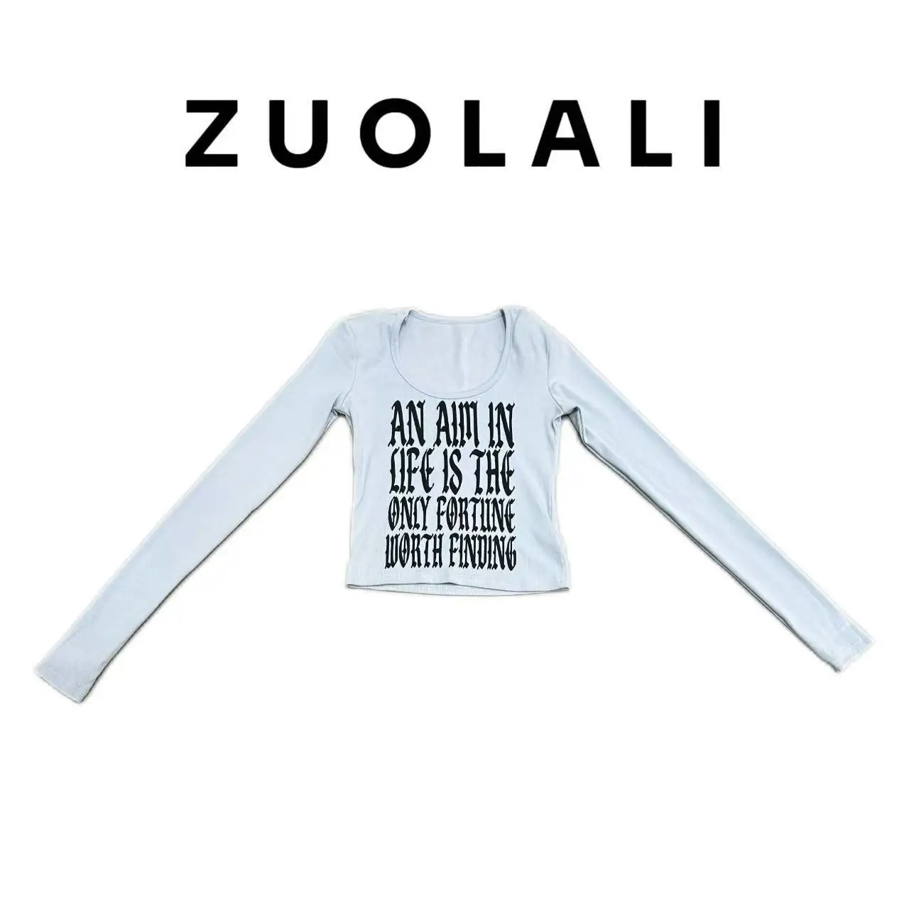Женская футболка Zuolali с длинным рукавом, из смесового хлопка и полиэстера, с круглым вырезом, с принтом, повседневного кроя, с завышенной талией
Женская футболка Zuolali с длинным рукавом, из смесового хлопка и полиэстера, с круглым вырезом, с принтом, повседневного кроя, с завышенной талией