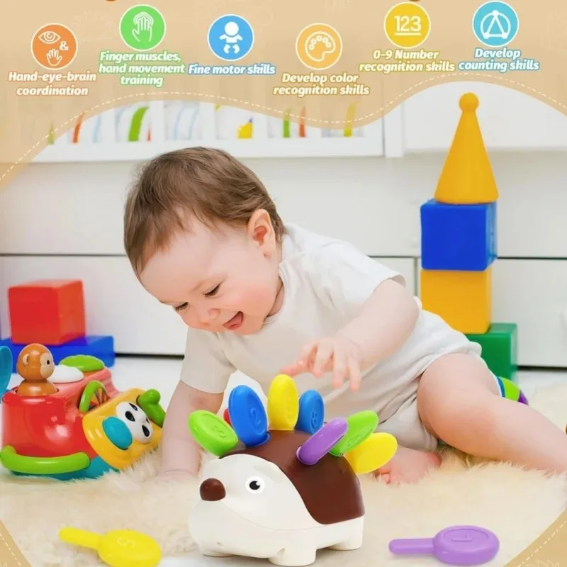 ##1-4 Year Old Sensory Hedgehog Toys Montessori. Fine Motor Toys__ Preschool Education Sensory Travel Toys For Young Children
##1-4 Year Old Sensory Hedgehog Toys Montessori. Fine Motor Toys__ Preschool Education Sensory Travel Toys For Young Children