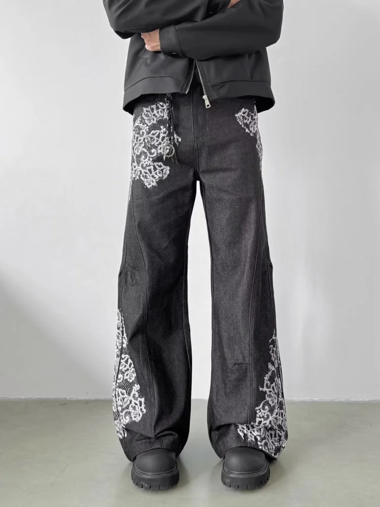 2026 American Retro Y2K Style Flowers Printed Baggy Jeans Pants For Men Clothes Straight Casual Cotton Long Trousers Moda Hombre
2026 American Retro Y2K Style Flowers Printed Baggy Jeans Pants For Men Clothes Straight Casual Cotton Long Trousers Moda Hombre