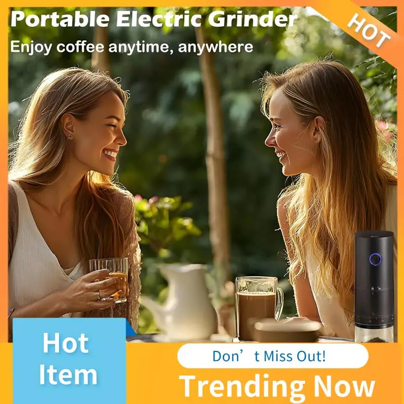 CMHI-Portable Electric Coffee Grinder 38 Gears Adjustment One-Button Start Bean Grinder For Home Office Traveling Camping B
CMHI-Portable Electric Coffee Grinder 38 Gears Adjustment One-Button Start Bean Grinder For Home Office Traveling Camping B