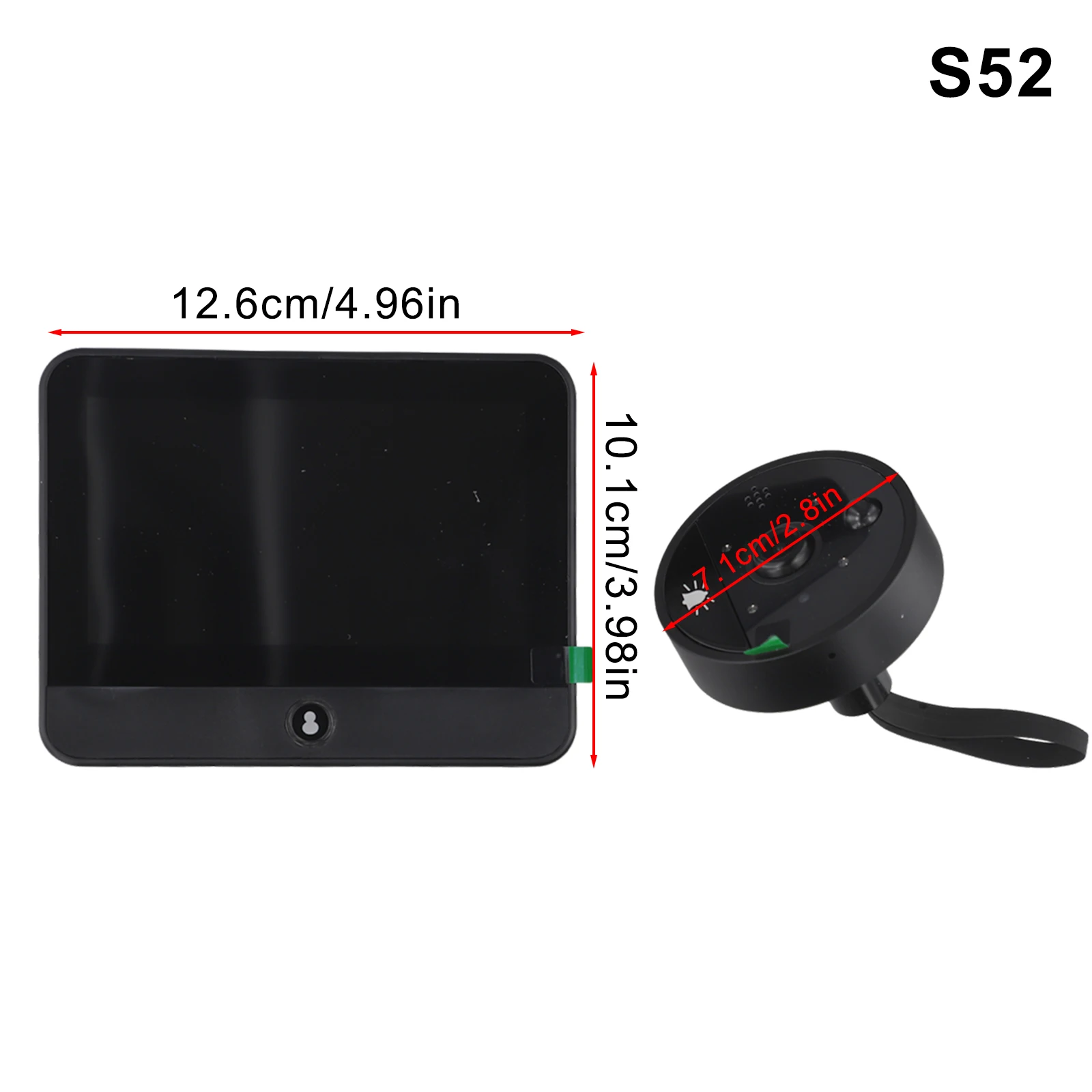 For Front Door Video Doorbell Two-way Intercom Doorbell Visitor Monitoring Rechargeable Polymer Battery Ultra-long Battery Life
For Front Door Video Doorbell Two-way Intercom Doorbell Visitor Monitoring Rechargeable Polymer Battery Ultra-long Battery Life