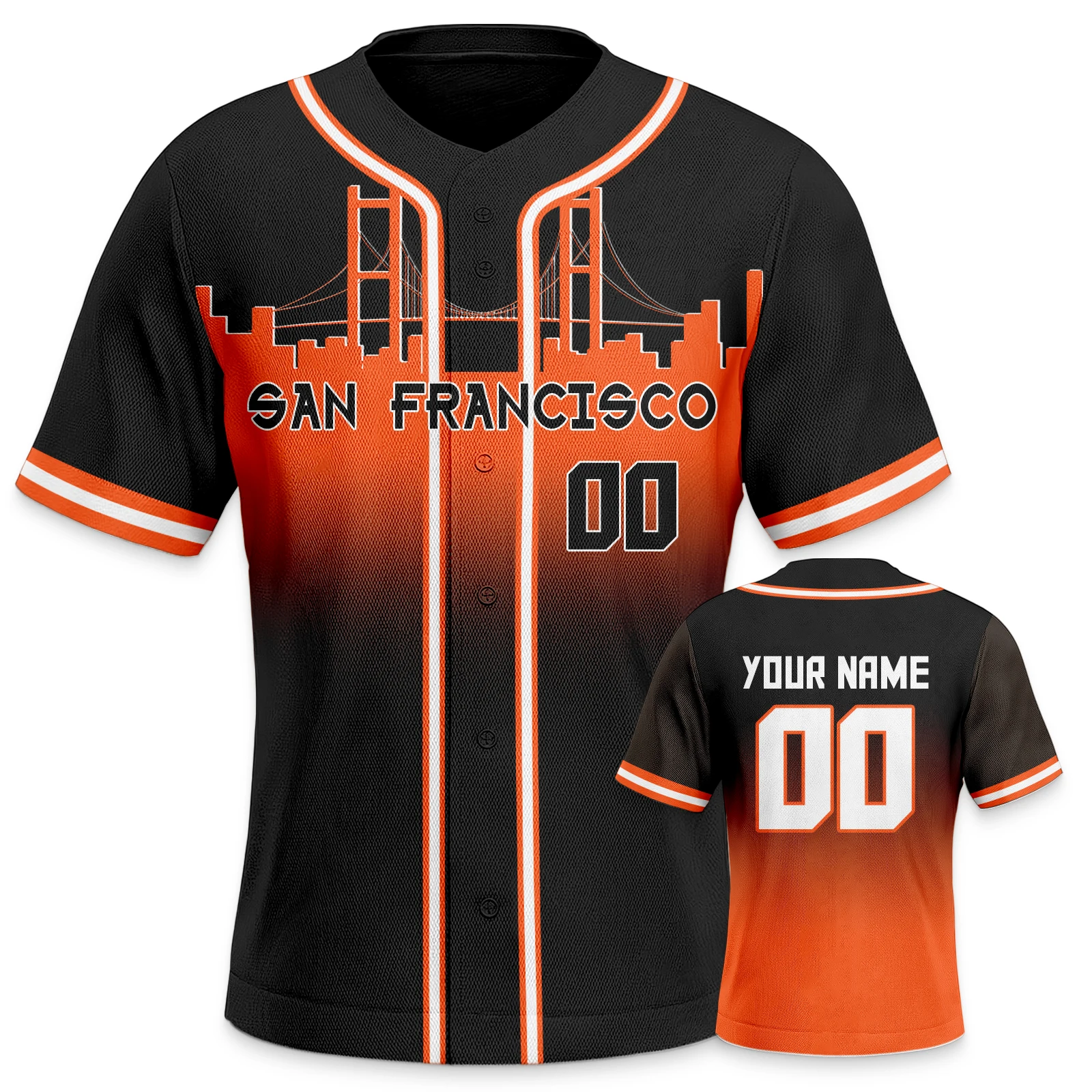 Custom San Francisco Baseball Jersey Personalized Baseball Shirt with Name Number Sports Uniform Gift for Men Women Youth Kids
Custom San Francisco Baseball Jersey Personalized Baseball Shirt with Name Number Sports Uniform Gift for Men Women Youth Kids