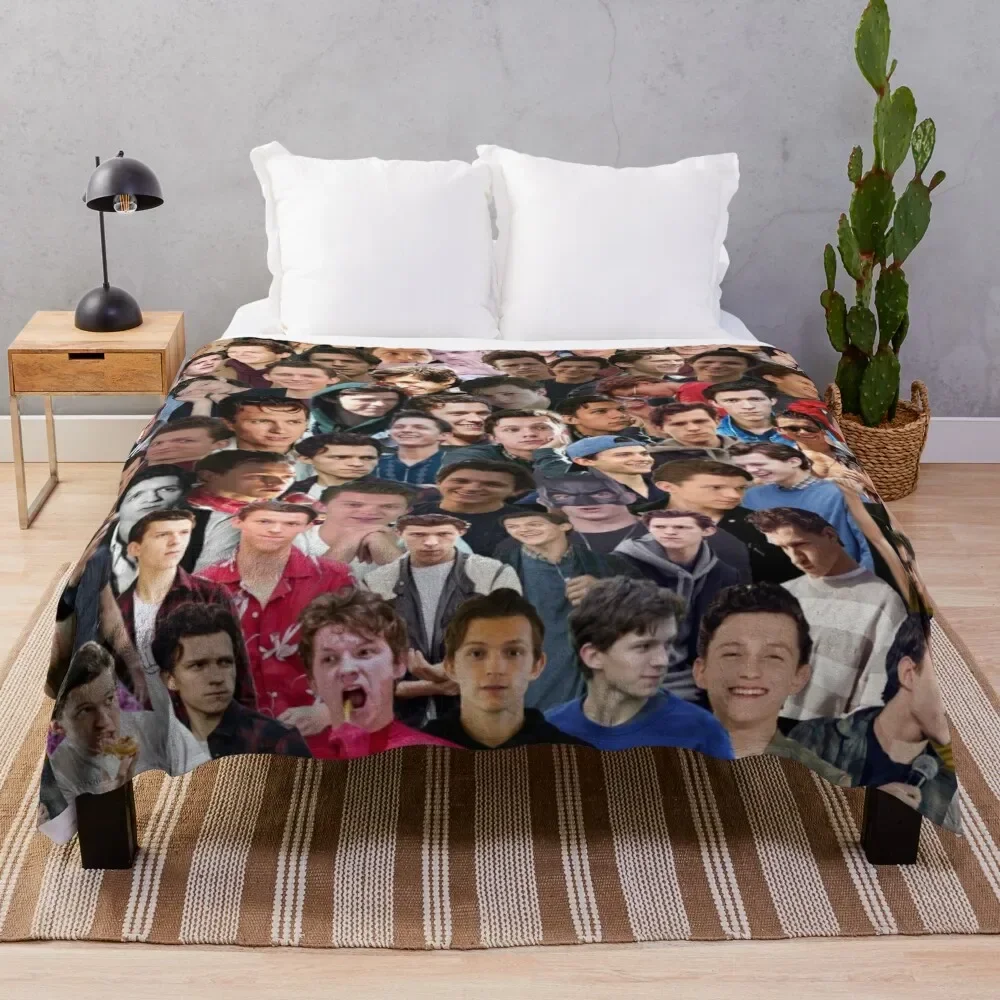 Tom Holland College Throw Blanket warm winter Plaid on the sofa for sofa Large Blankets
Tom Holland College Throw Blanket warm winter Plaid on the sofa for sofa Large Blankets