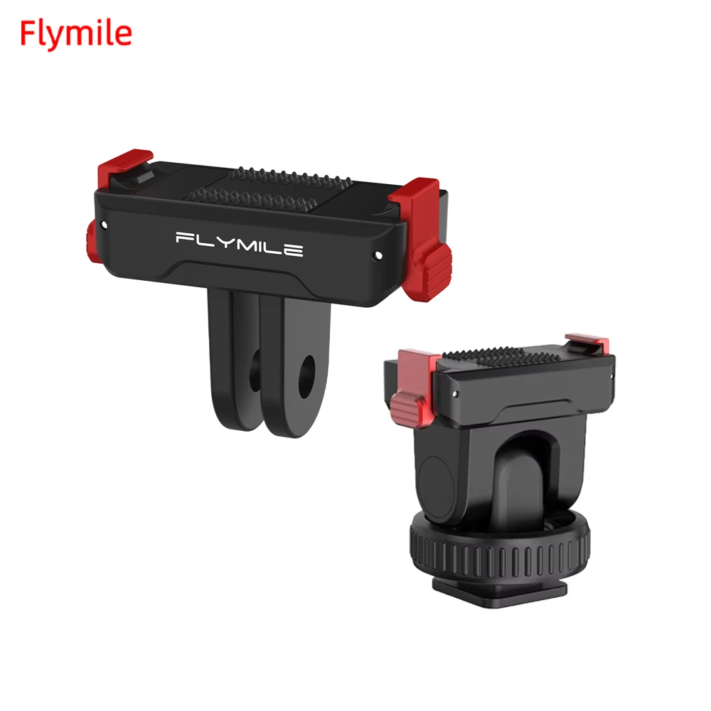 Крепление для камеры Flymile для DJI OSMO Action 5 Pro/4/3, магнитное удлинительное крепление, быстросъемный адаптер с интерфейсом 1/4, аксессуары
Крепление для камеры Flymile для DJI OSMO Action 5 Pro/4/3, магнитное удлинительное крепление, быстросъемный адаптер с интерфейсом 1/4, аксессуары