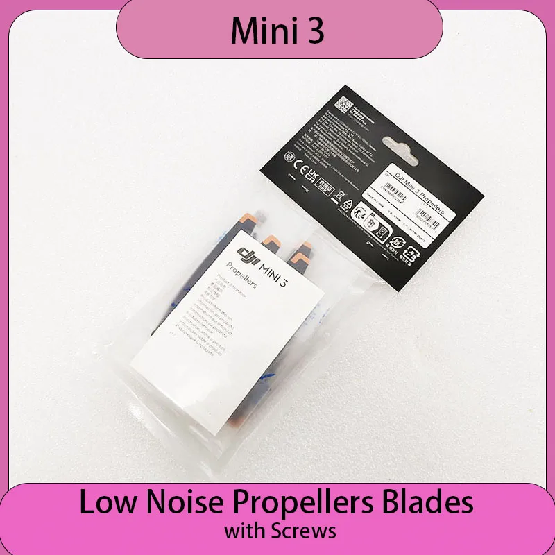 Original New Propeller for DJI Mini 3 Low Noise Propellers Blades with Screws Spare Part In Stock 8pcs/pack
Original New Propeller for DJI Mini 3 Low Noise Propellers Blades with Screws Spare Part In Stock 8pcs/pack