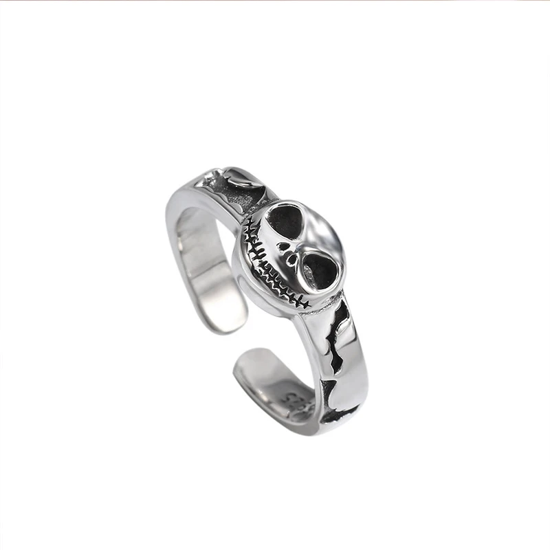 925 Sterling Silver Ring Skull Designer Vintage Jewelry Punk Gothic Signet Hoops Vikings Accessory Fairy Grunge Gift For Woman
925 Sterling Silver Ring Skull Designer Vintage Jewelry Punk Gothic Signet Hoops Vikings Accessory Fairy Grunge Gift For Woman