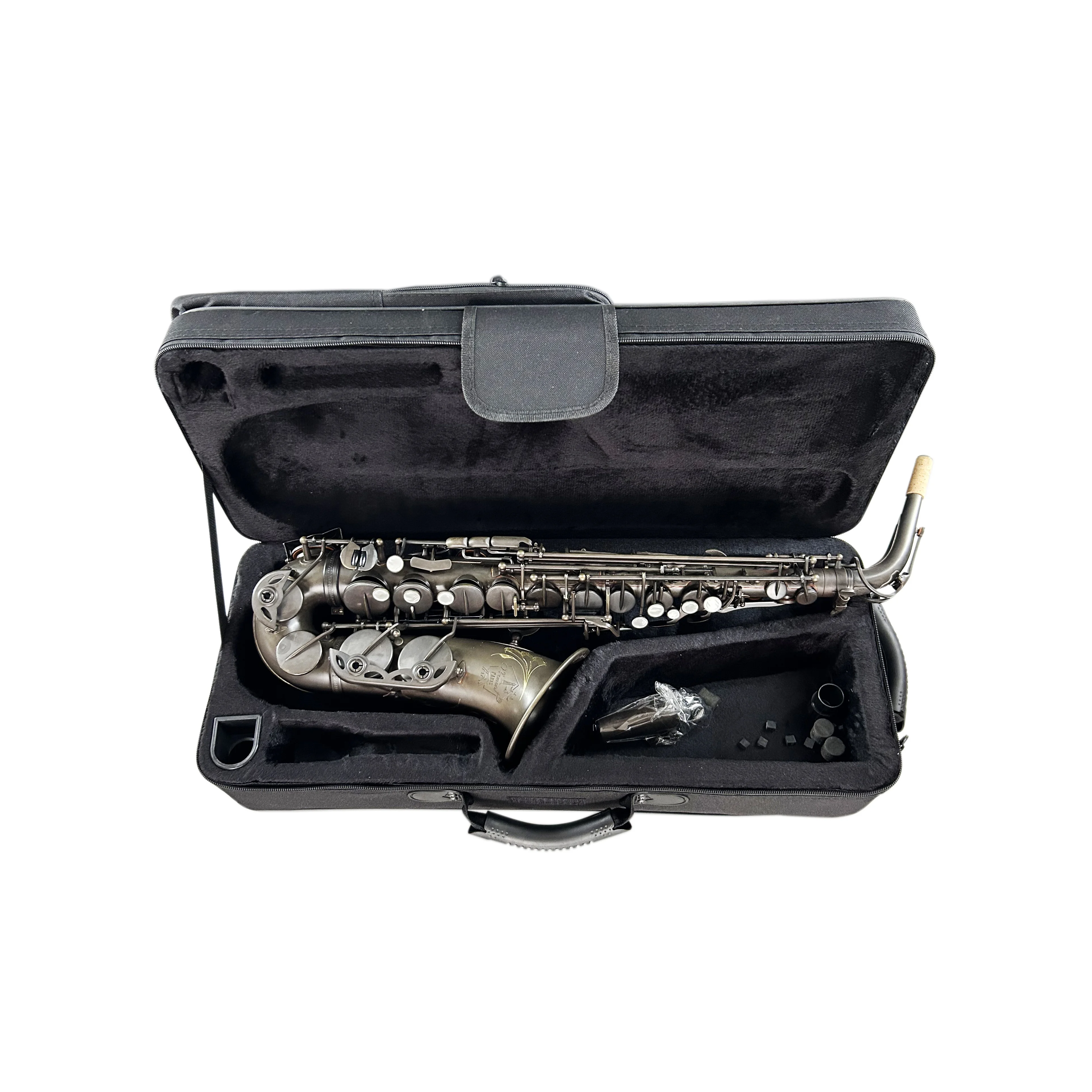 Professional Vintage Black Alto Saxophone JYAS102VGBK Tone Woodwind Instrument For Professional Musicians
Professional Vintage Black Alto Saxophone JYAS102VGBK Tone Woodwind Instrument For Professional Musicians