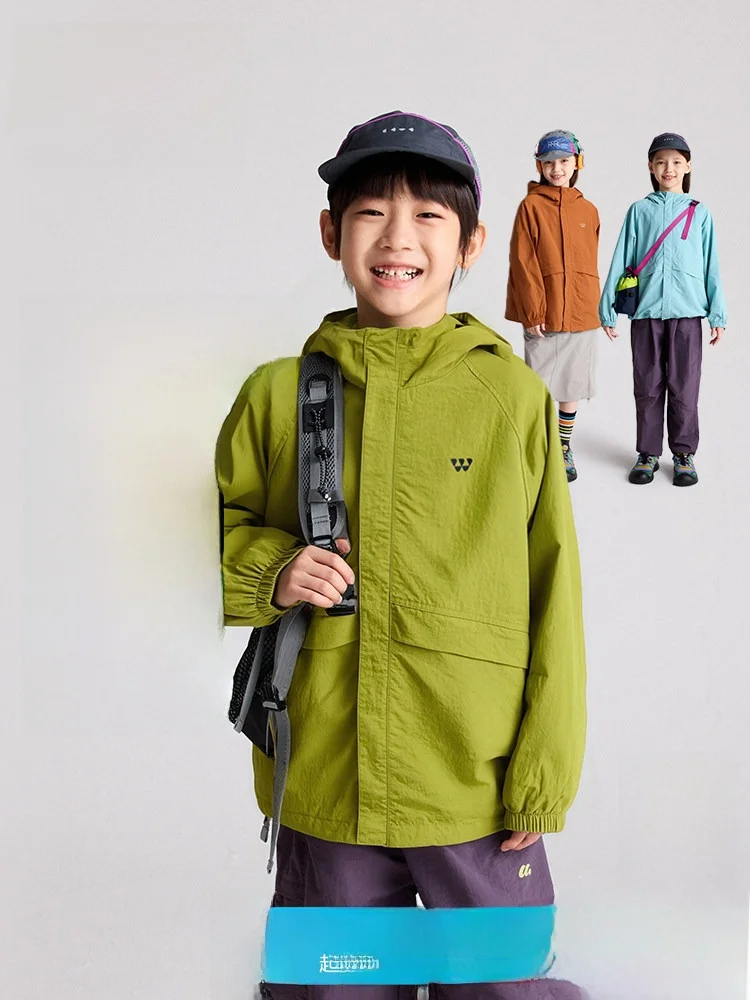 Gurui Diary Children's Outdoor Jacket Hooded Waterproof Nylon Coat for Boys And Girls Spring Autumn Seasonal Wear
Gurui Diary Children's Outdoor Jacket Hooded Waterproof Nylon Coat for Boys And Girls Spring Autumn Seasonal Wear