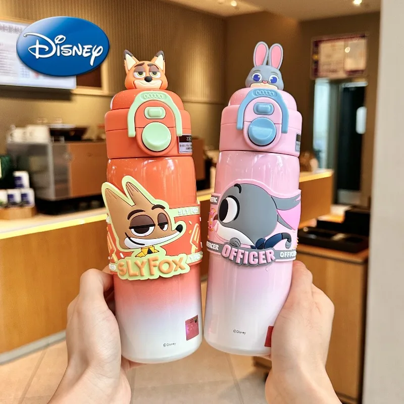 Disney Zootopia 2 Thermos Judy Nick Cartoon Cute Double Drinking Mouth Water Cup Straw Keep Cool Students Bottle Commute Gifts
Disney Zootopia 2 Thermos Judy Nick Cartoon Cute Double Drinking Mouth Water Cup Straw Keep Cool Students Bottle Commute Gifts