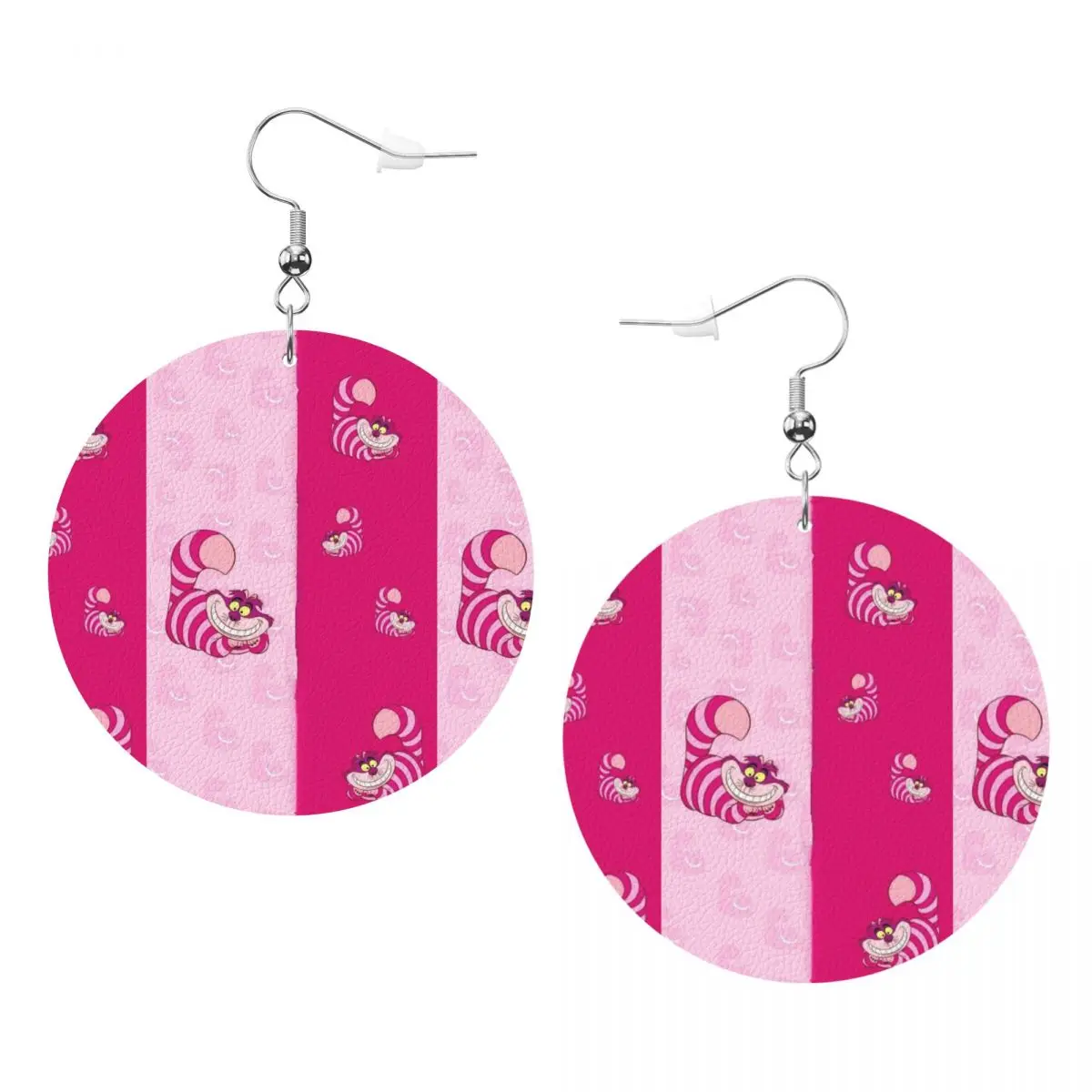 Custom Cheshire Cat Cartoon PVC Leather Earrings Dangle Earrings Jewelry For Women Alice in Wonderland For Wife Mother Gift
Custom Cheshire Cat Cartoon PVC Leather Earrings Dangle Earrings Jewelry For Women Alice in Wonderland For Wife Mother Gift