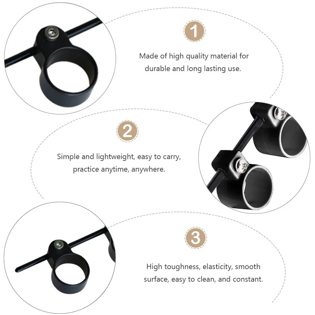 2 Pcs Guitar Training Tool Finger Stretcher Fingers Expander Expansion Abs Extensor Force Span Stretching
2 Pcs Guitar Training Tool Finger Stretcher Fingers Expander Expansion Abs Extensor Force Span Stretching