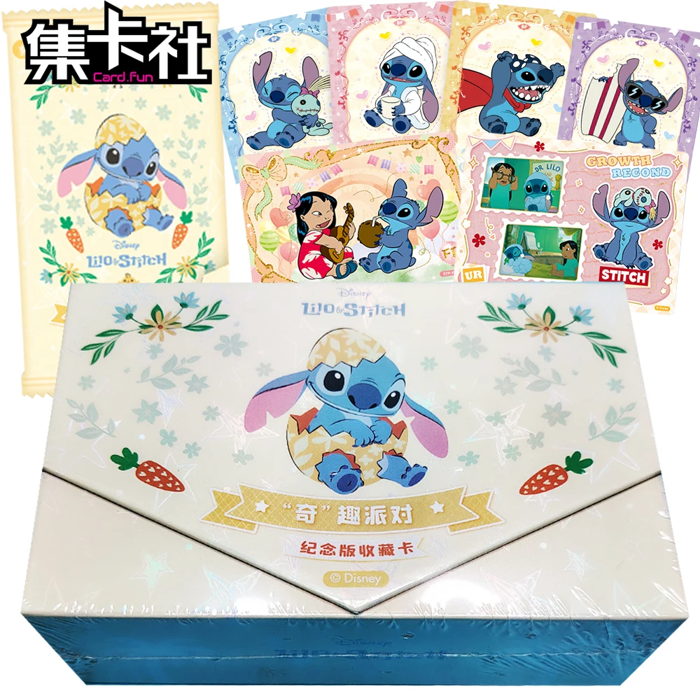 CARD.FUN Original Lilo & Stitch Collection Cards Lively Cute Animated Cartoon Characters Candy Special-shaped Cards Toys Gifts
CARD.FUN Original Lilo & Stitch Collection Cards Lively Cute Animated Cartoon Characters Candy Special-shaped Cards Toys Gifts