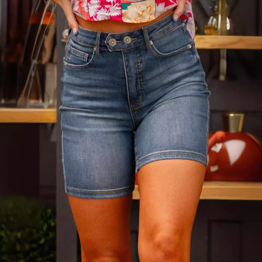 American Vintage Streetwear High Waisted Denim Shorts Blue Women Summer Short Jeans Harajuku Cowboy Shorts Slim Fit Design Pants
American Vintage Streetwear High Waisted Denim Shorts Blue Women Summer Short Jeans Harajuku Cowboy Shorts Slim Fit Design Pants