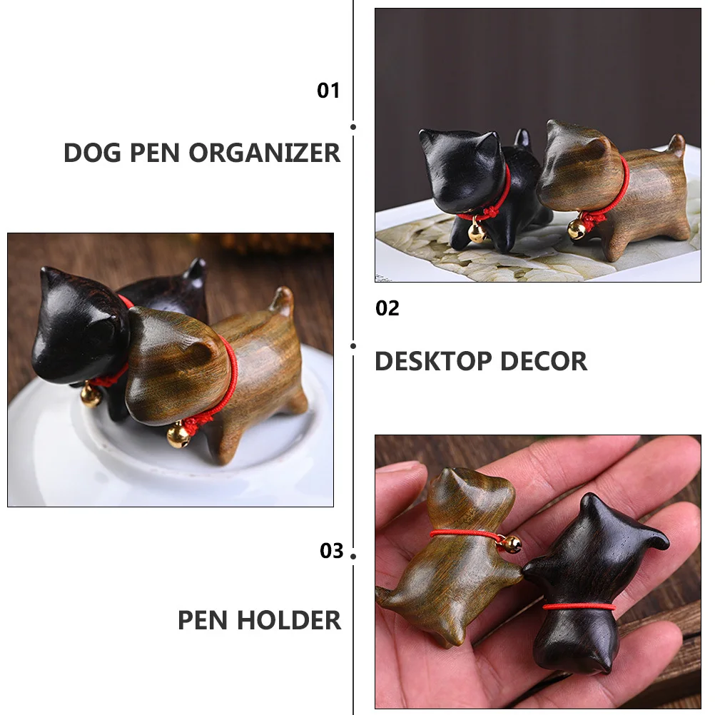 1Pcs Small Wooden Dog Pen Organizer Fine Craftsmanship Desktop Pen Stand Decorative Display Rack for Writing Tools
1Pcs Small Wooden Dog Pen Organizer Fine Craftsmanship Desktop Pen Stand Decorative Display Rack for Writing Tools