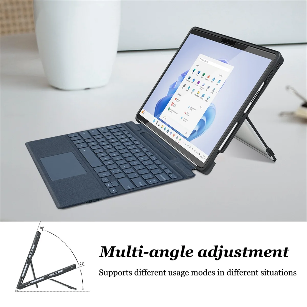 13 Inch Laptop Case Cover for Microsoft Surface Pro 11 10 9 8 Laptop Case Compatible with Type Cover Keyboards A TQ
13 Inch Laptop Case Cover for Microsoft Surface Pro 11 10 9 8 Laptop Case Compatible with Type Cover Keyboards A TQ