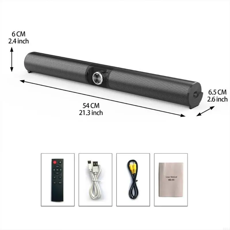 H052 Hifi Bluetooth-совместимый динамик звуковой панели с зарядкой типа C и 3,5 мм слухового ввода для беспроводного соединения
H052 Hifi Bluetooth-совместимый динамик звуковой панели с зарядкой типа C и 3,5 мм слухового ввода для беспроводного соединения