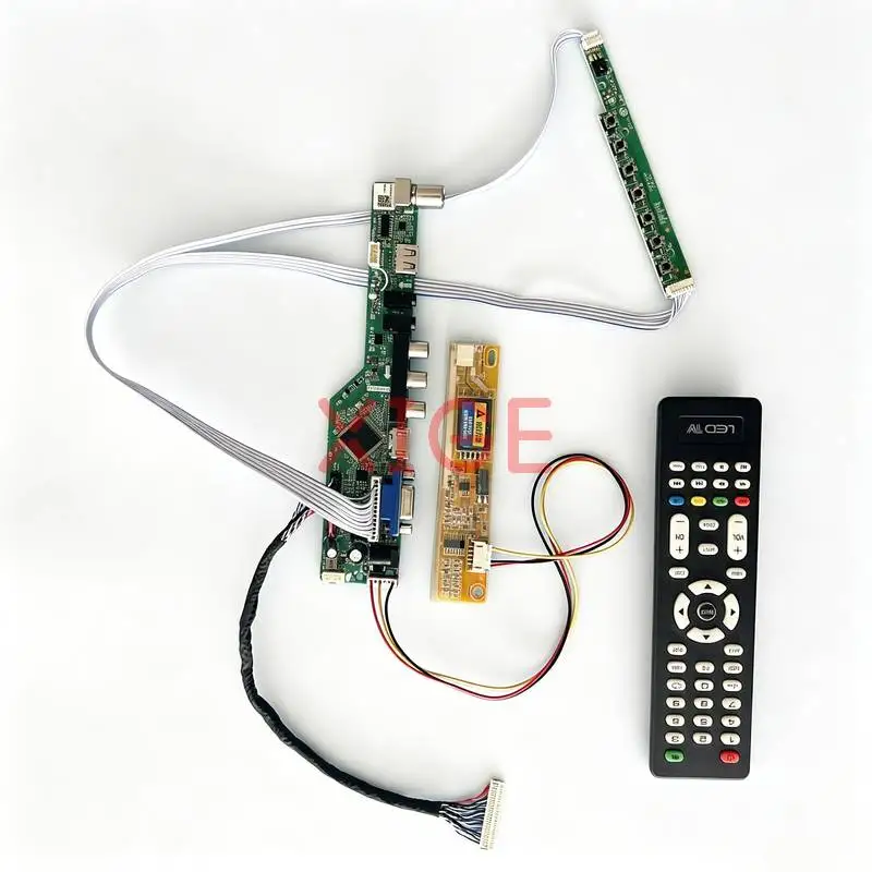 Matrix Controller Drive Board Fit LTN150PG LTN150P4 LTN150P2 LTN150PF 1-CCFL HDMI+VGA+AV+USB 1400x1050 LVDS 30-Pin 1400*1050 Kit
Matrix Controller Drive Board Fit LTN150PG LTN150P4 LTN150P2 LTN150PF 1-CCFL HDMI+VGA+AV+USB 1400x1050 LVDS 30-Pin 1400*1050 Kit