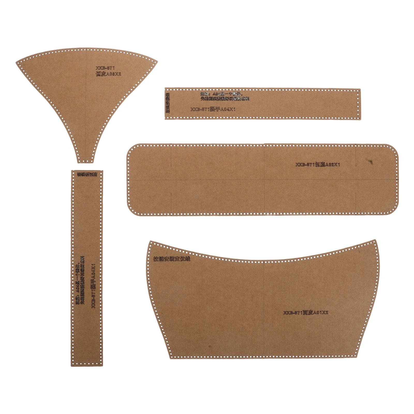 Handbag Template Paper Sewing DIY Purse Making Kit Card Holder for Zipper Handmade Wallet Tote
Handbag Template Paper Sewing DIY Purse Making Kit Card Holder for Zipper Handmade Wallet Tote