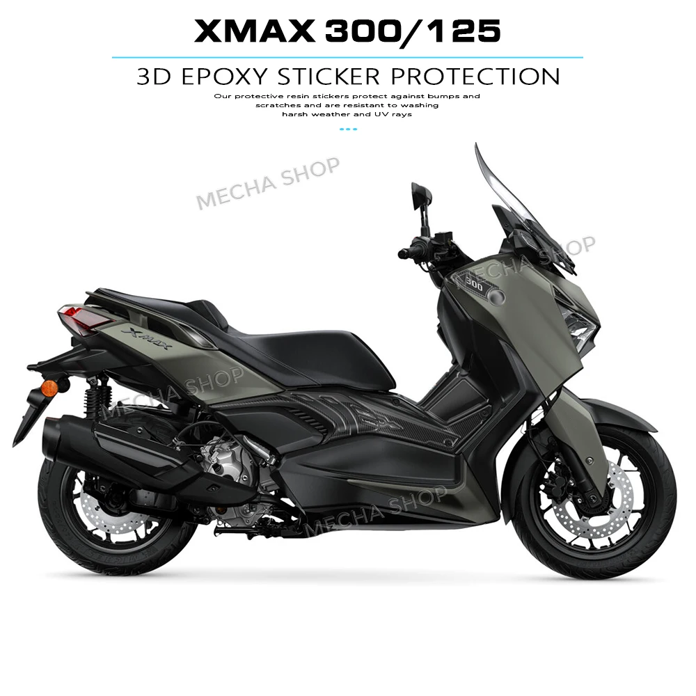 Для мотоциклов Xmax300 X MAX 300/125 2025 2026: Комплект защитных 3D-наклеек из смолы для топливного бака (2023 2024)
Для мотоциклов Xmax300 X MAX 300/125 2025 2026: Комплект защитных 3D-наклеек из смолы для топливного бака (2023 2024)