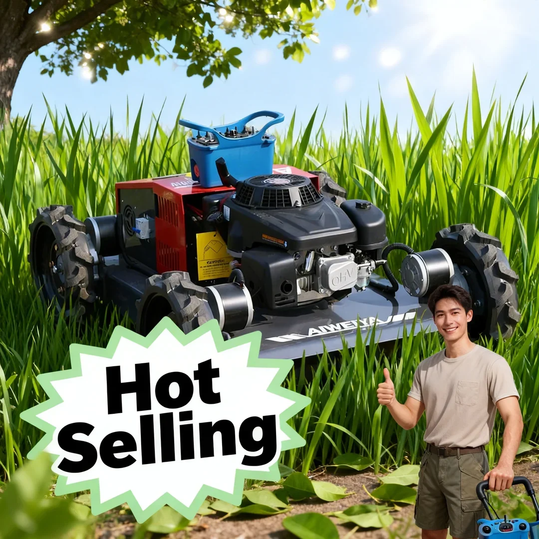 Customized Small Remote Control Robot Lawn Mower 4WD One-Key Start Switch for Home Garden Villa Yard & Commercial Use
Customized Small Remote Control Robot Lawn Mower 4WD One-Key Start Switch for Home Garden Villa Yard & Commercial Use