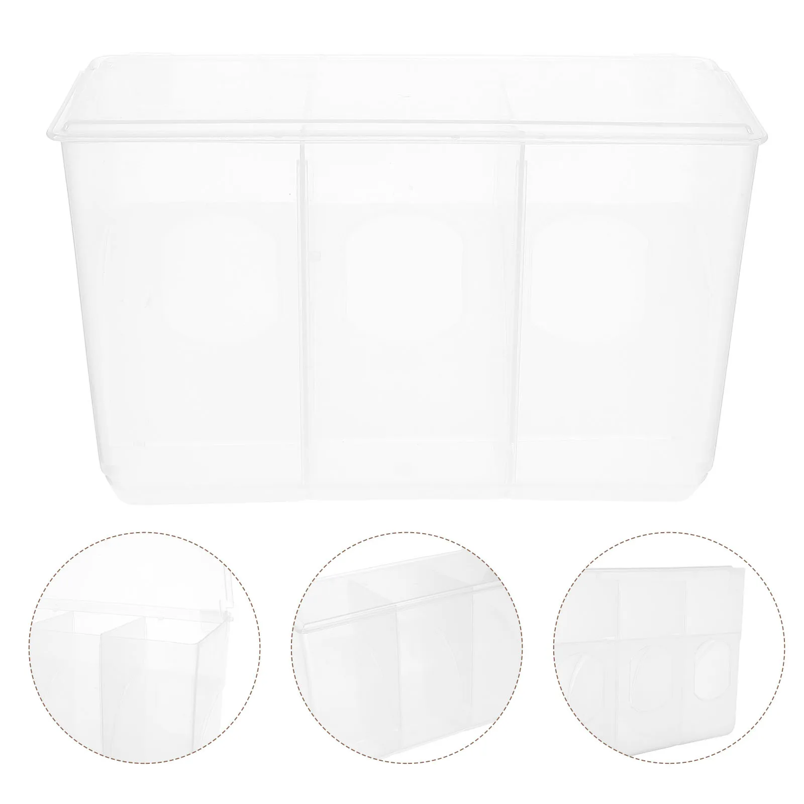 Bird Feeder Bowl Sift-Proof Lightweight Plastic Bird Cage Food Box For Parrot Canary Quail Pigeon Indoor Use
Bird Feeder Bowl Sift-Proof Lightweight Plastic Bird Cage Food Box For Parrot Canary Quail Pigeon Indoor Use