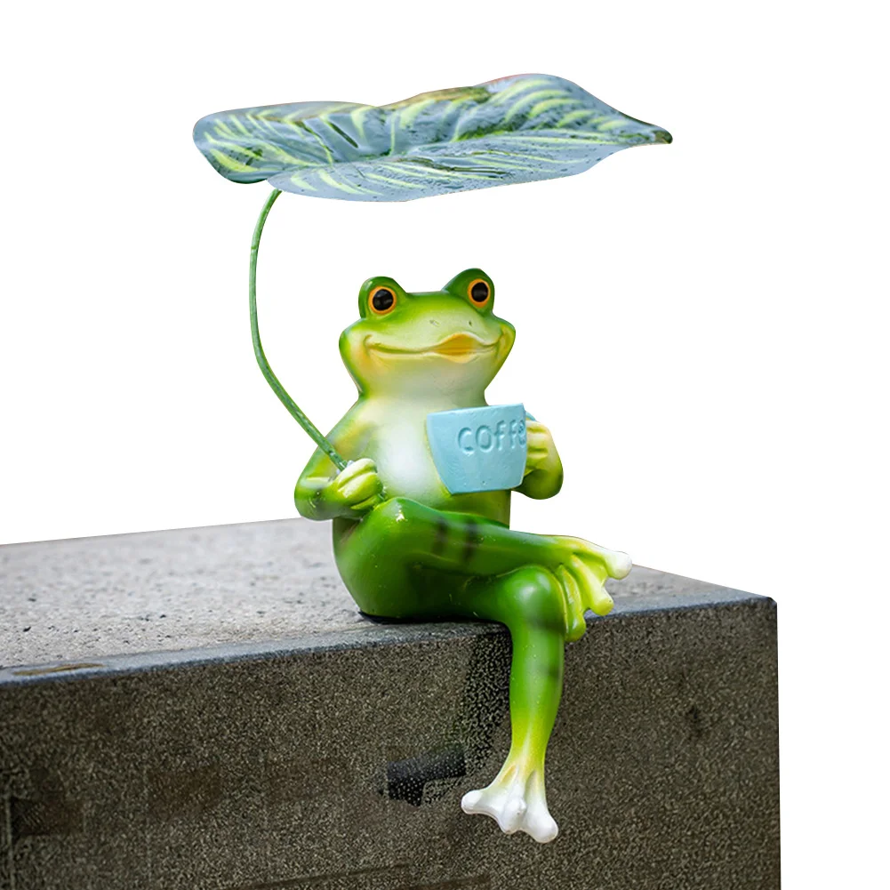 Frog Garden Statue Resin Cute Frog Statue for Garden Yard Patio Fairy Garden Accessories
Frog Garden Statue Resin Cute Frog Statue for Garden Yard Patio Fairy Garden Accessories