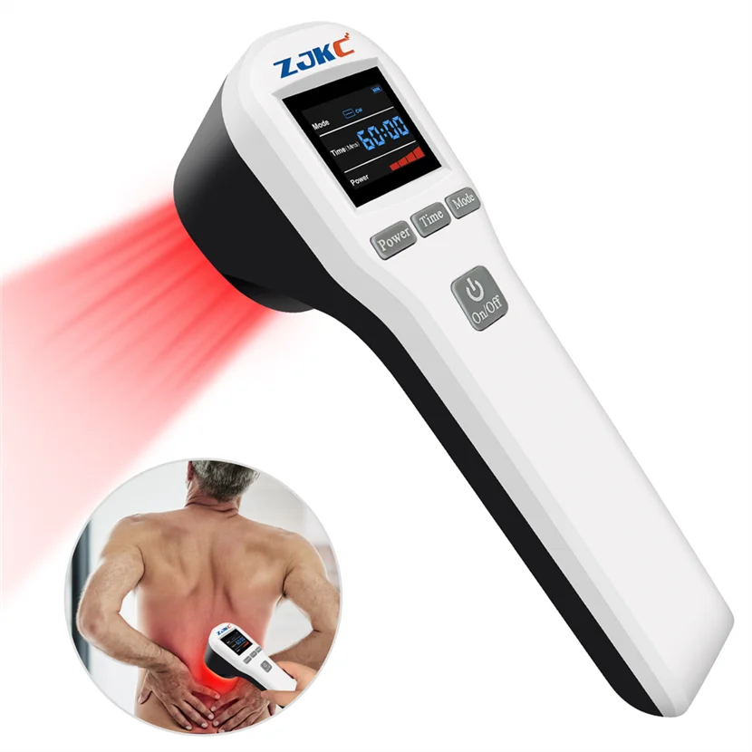 ZJKC Professsional 808nm Laser Red Light Therapy Wound Injuries Laser for Arthritis Pain for Dogs Physiotherapy Equipment
ZJKC Professsional 808nm Laser Red Light Therapy Wound Injuries Laser for Arthritis Pain for Dogs Physiotherapy Equipment