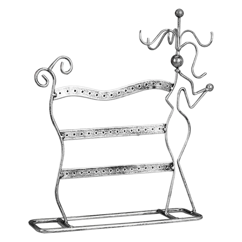 European Retro Jewelry Display Rack Vertical Creative Home Necklace Earrings Rack Desktop Storage Jewelry Racks Durable
European Retro Jewelry Display Rack Vertical Creative Home Necklace Earrings Rack Desktop Storage Jewelry Racks Durable