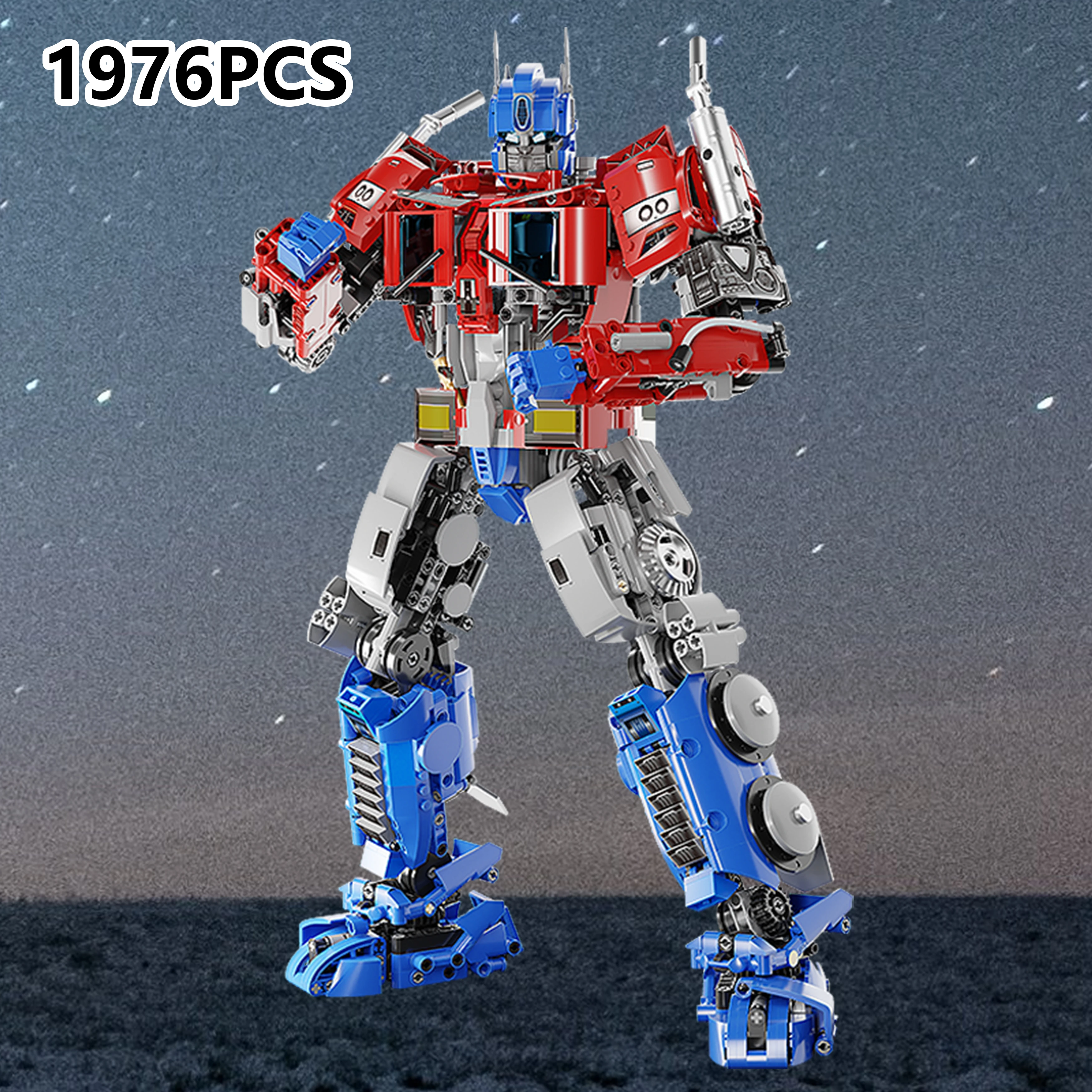 1976PCS Leader Mecha Warrior Model Kit Standing Pose Robot Building Blocks Set DIY Assembly Display Toy Gift for Collectors
1976PCS Leader Mecha Warrior Model Kit Standing Pose Robot Building Blocks Set DIY Assembly Display Toy Gift for Collectors
