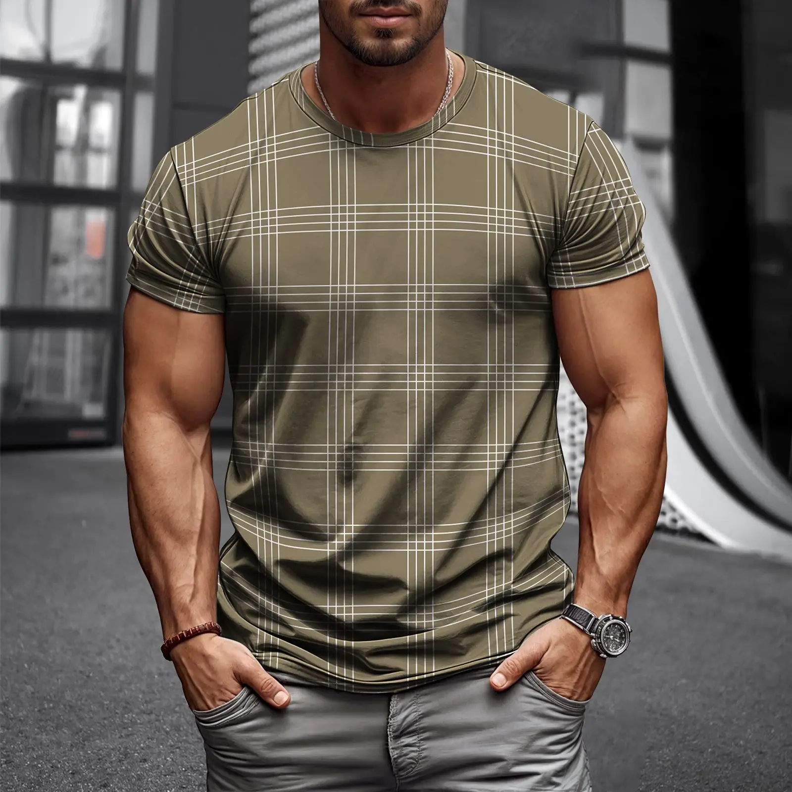 New Style Loose Fit Summer Breathable Lightweight Fabric Mens Daily Party Home Social T Shirt Vintage Streetwear Stripe Collisio
New Style Loose Fit Summer Breathable Lightweight Fabric Mens Daily Party Home Social T Shirt Vintage Streetwear Stripe Collisio