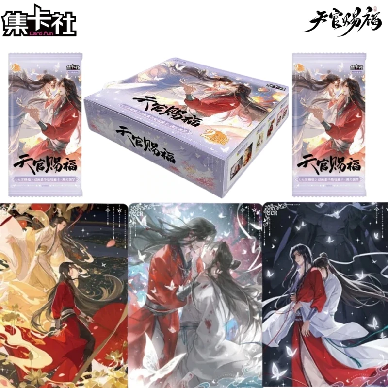Card.Fun Heaven Official Blessing Deluxe Radiant Dream Trading Card Blind Box Anime Collectible Xie Lian Hua Cheng Holiday Gift
Card.Fun Heaven Official Blessing Deluxe Radiant Dream Trading Card Blind Box Anime Collectible Xie Lian Hua Cheng Holiday Gift