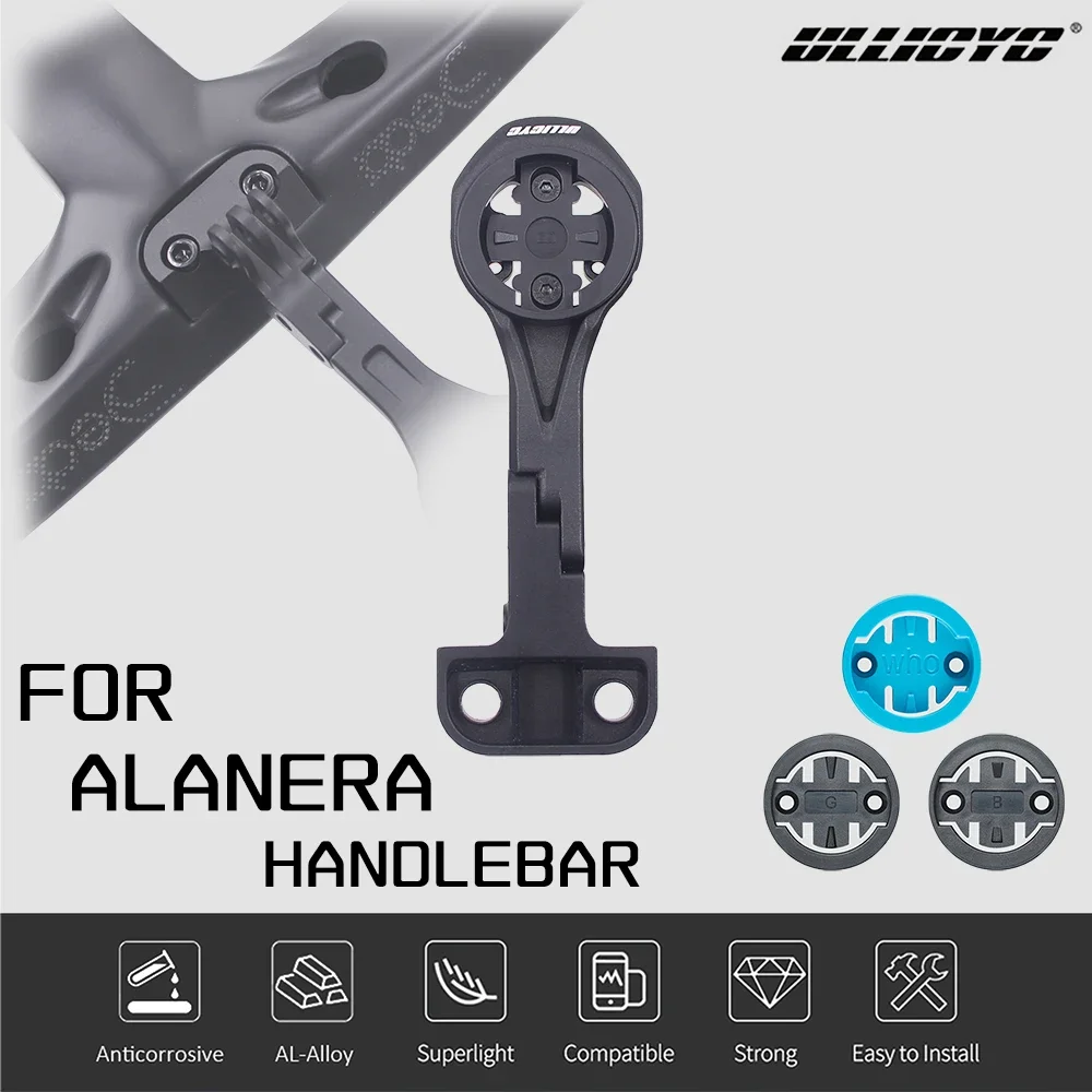 Out Front Aluminum Computer Mount For Deda ALANERA Integrated Handlebar Compatible with GPS/Garmin/Bryton/Wahoo,Support 1050
Out Front Aluminum Computer Mount For Deda ALANERA Integrated Handlebar Compatible with GPS/Garmin/Bryton/Wahoo,Support 1050