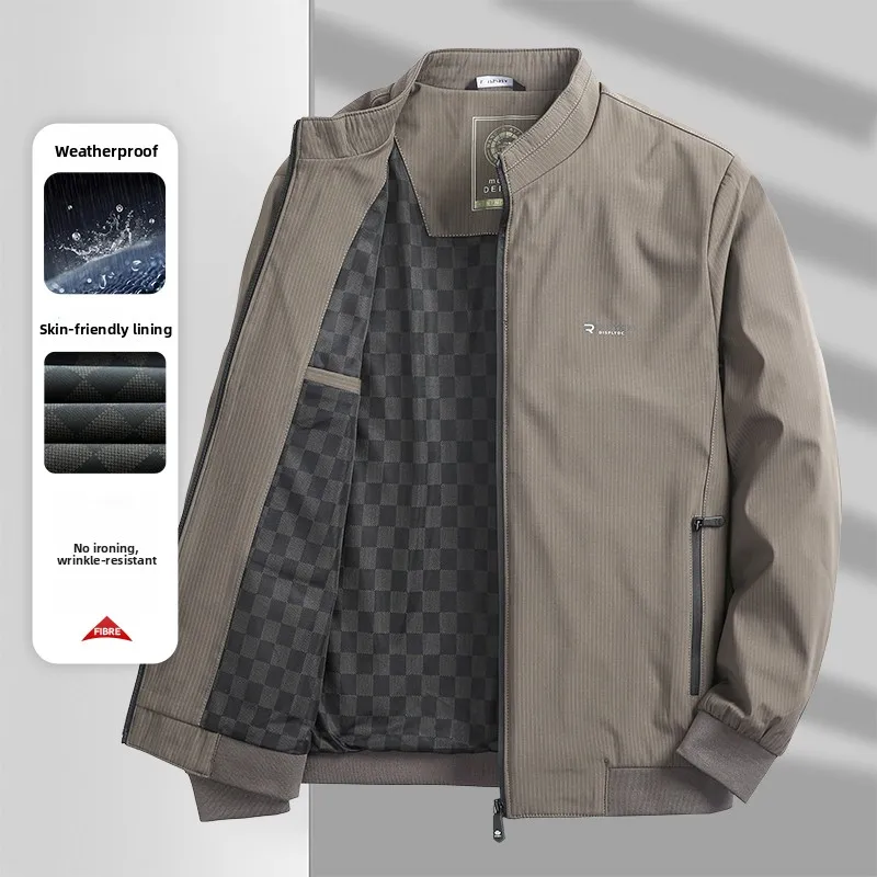 Мужская куртка с воротником-стойкой, удобная, с длинными рукавами, модная верхняя одежда, ветрозащитная, повседневная, для поездок на работу и на каждый день
Мужская куртка с воротником-стойкой, удобная, с длинными рукавами, модная верхняя одежда, ветрозащитная, повседневная, для поездок на работу и на каждый день