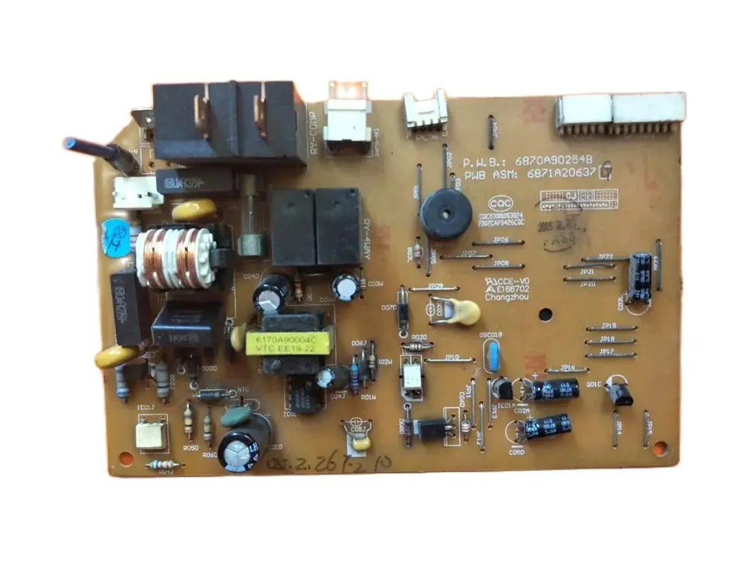 for air conditioner computer board circuit board 6870A90254B 6871A20637 good working
for air conditioner computer board circuit board 6870A90254B 6871A20637 good working