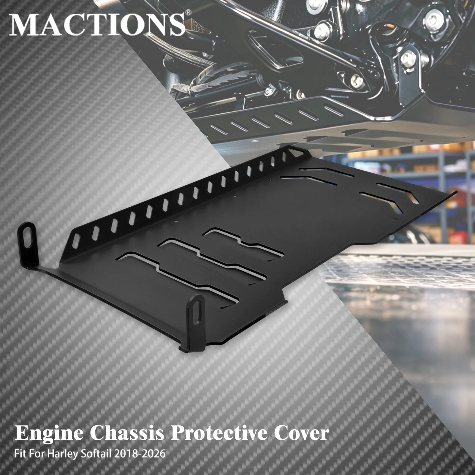 Motorcycle Skid Plate Lower Engine Chassis Protector For Harley Softail Breakout Fat Boy FL Low Rider Heritage Slim 2018-2026
Motorcycle Skid Plate Lower Engine Chassis Protector For Harley Softail Breakout Fat Boy FL Low Rider Heritage Slim 2018-2026