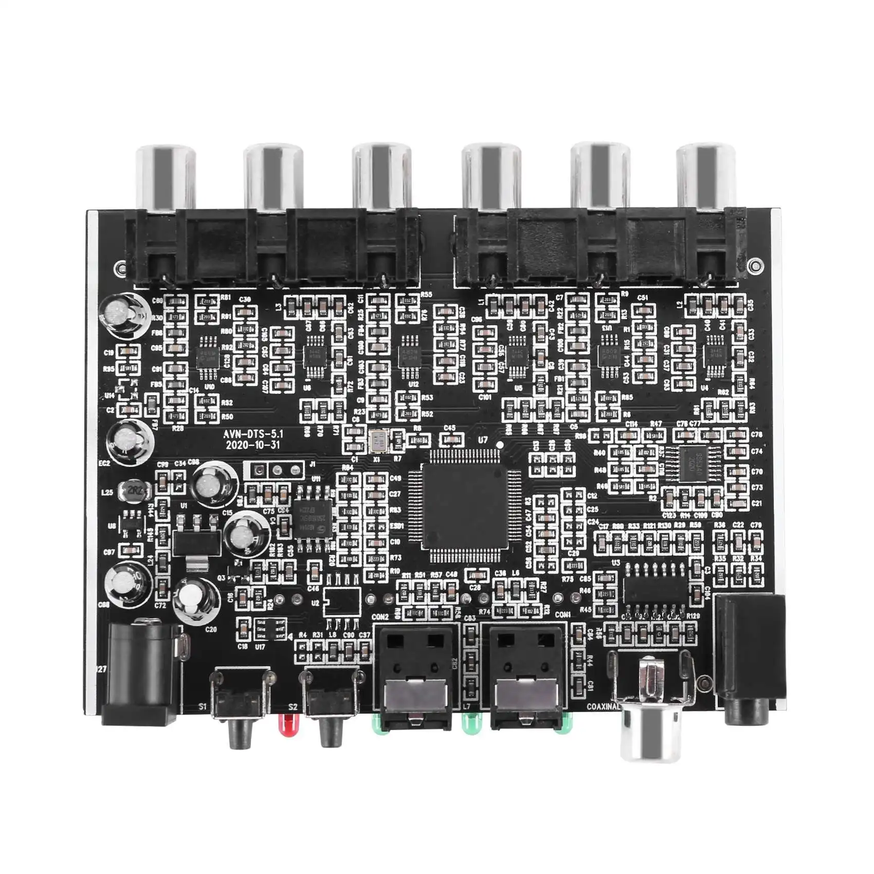 B27B DAC Module 5.1 Channel AC-3 PCM Digital Optical DTS RCA HiFi Stereo Audio Home Theater Decoder Amplifier Decoding Board
B27B DAC Module 5.1 Channel AC-3 PCM Digital Optical DTS RCA HiFi Stereo Audio Home Theater Decoder Amplifier Decoding Board