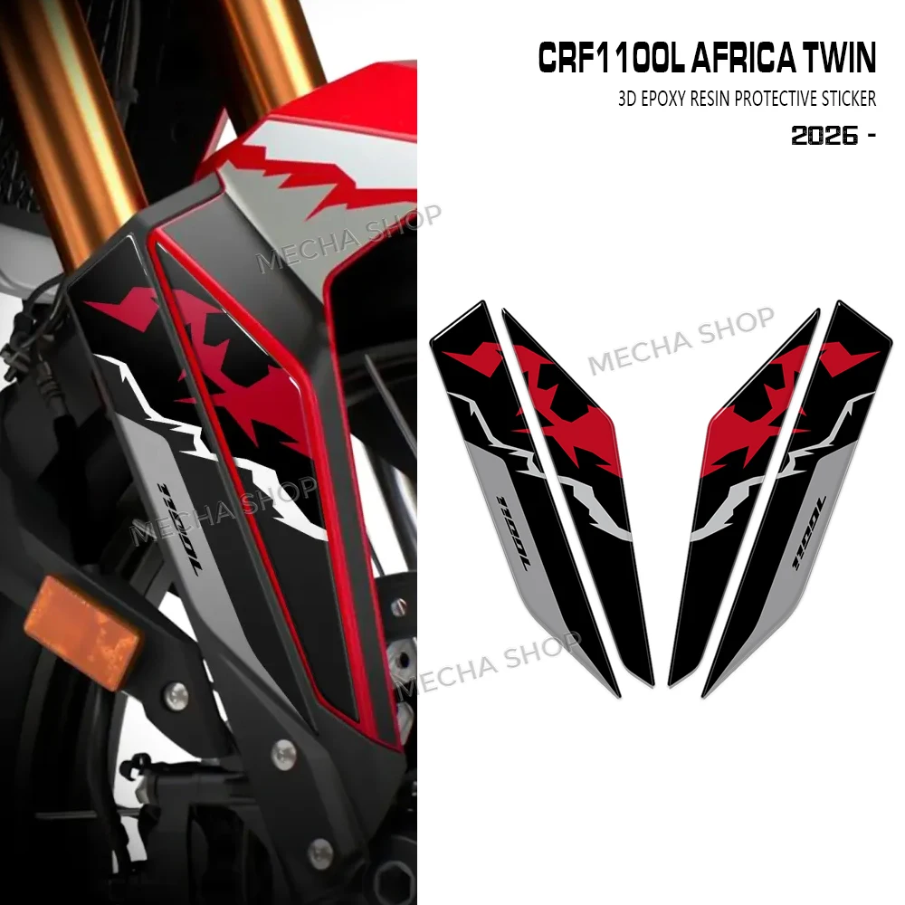 For Africa Twin CRF 1100 L 2025 2026 Fender Stickers Motorcycle Accessories 3D Epoxy Resin Tank Pad Protection Sticker
For Africa Twin CRF 1100 L 2025 2026 Fender Stickers Motorcycle Accessories 3D Epoxy Resin Tank Pad Protection Sticker