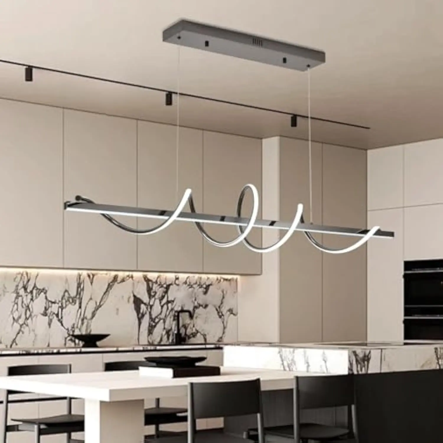 Modern Led Pendant Light for Kitchen Island Lighting 47.24 Black Modern Chandelier Dining Room Lighting Fixture over Table Dimm
Modern Led Pendant Light for Kitchen Island Lighting 47.24 Black Modern Chandelier Dining Room Lighting Fixture over Table Dimm