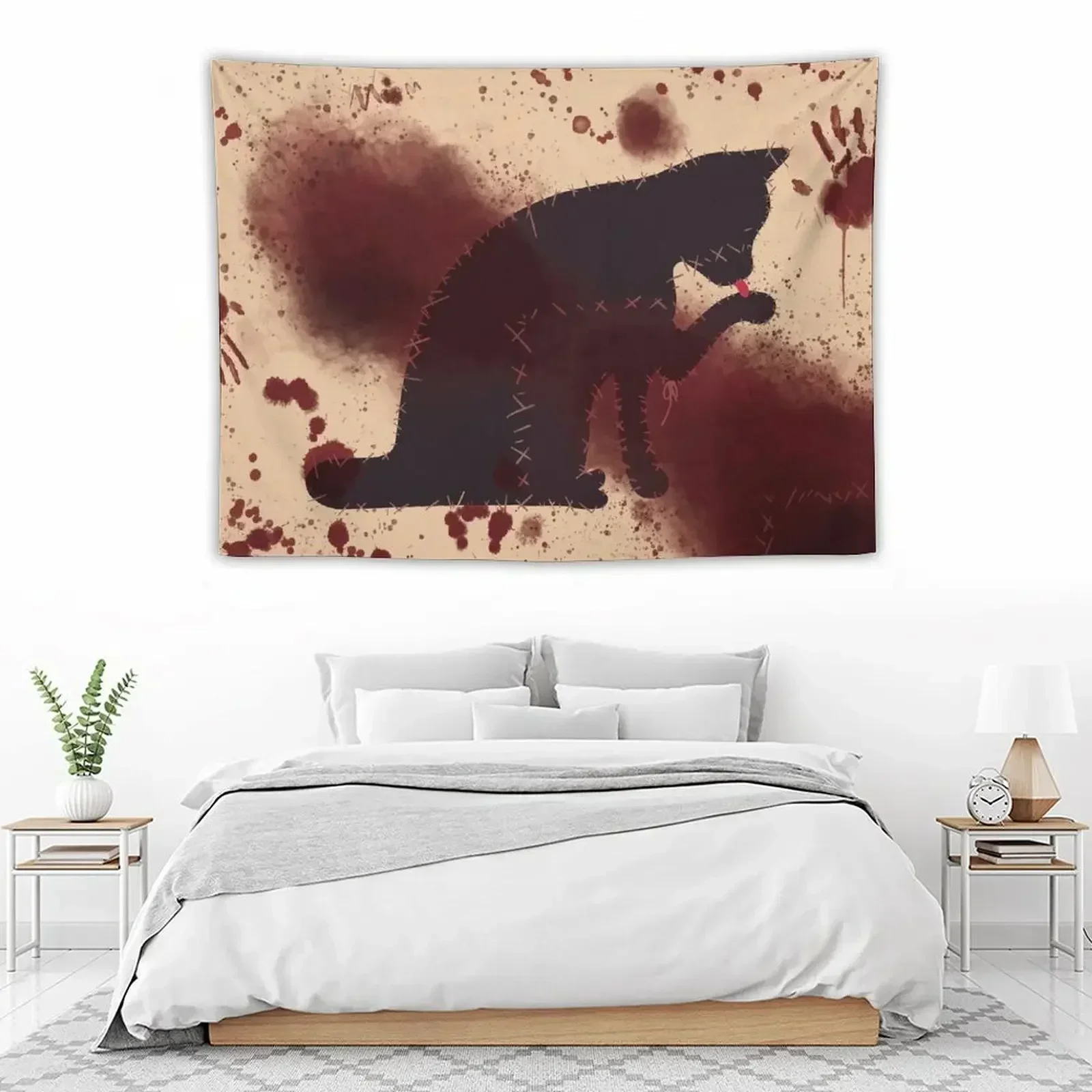 Bloody Cat Flag Tapestry Japanese Room Decor Kawaii Room Decor Custom Room Decorations Aesthetics Tapestry
Bloody Cat Flag Tapestry Japanese Room Decor Kawaii Room Decor Custom Room Decorations Aesthetics Tapestry