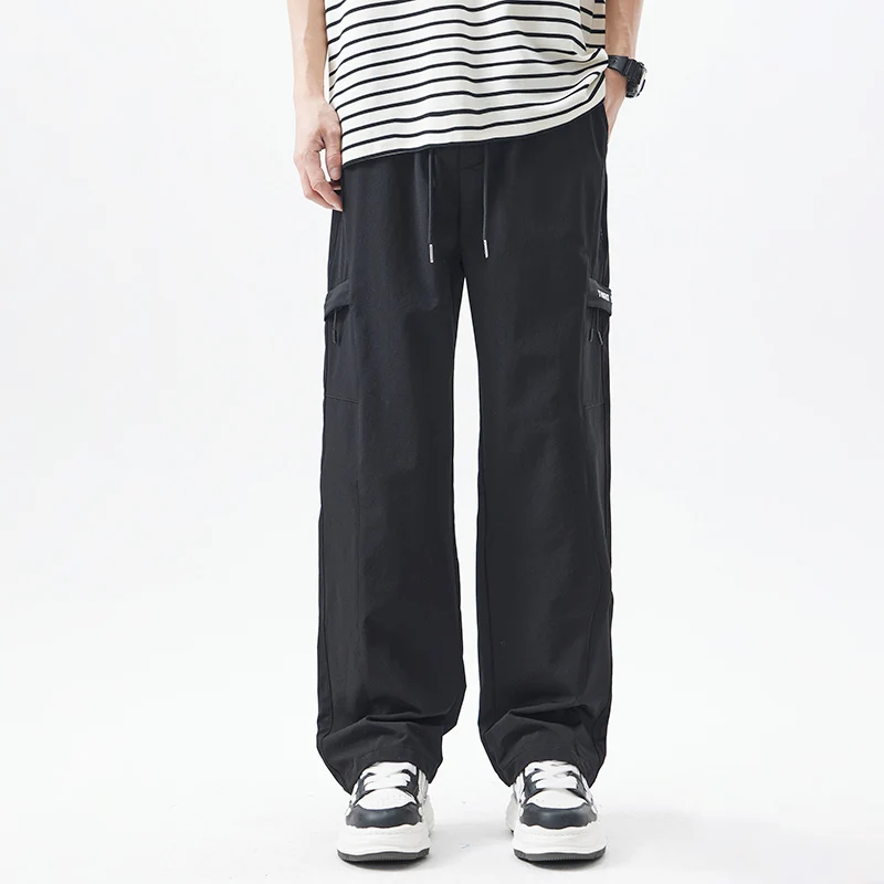 American Retro Wide Leg Workwear Pants Men's Loose Straight Casual Trousers Spring Autumn Trendy Loose Long Pants
American Retro Wide Leg Workwear Pants Men's Loose Straight Casual Trousers Spring Autumn Trendy Loose Long Pants