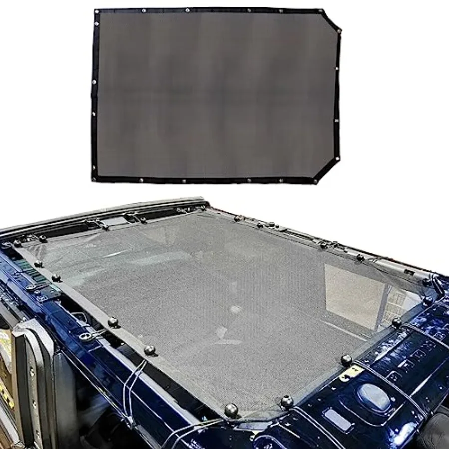 Sunshade for Ford Bronco, Mesh Sun Shade Bikini Top Cover Bimini Top for Ford Bronco Accessories 01 0 03 0 05 06 - Blocks UV, W
Sunshade for Ford Bronco, Mesh Sun Shade Bikini Top Cover Bimini Top for Ford Bronco Accessories 01 0 03 0 05 06 - Blocks UV, W