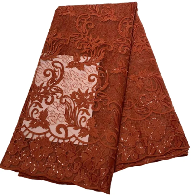 Lace African Lace Fabric 2022 Embroidered Nigerian Laces Fabric High Quality French Tulle Lace With Sequins For Dress
Lace African Lace Fabric 2022 Embroidered Nigerian Laces Fabric High Quality French Tulle Lace With Sequins For Dress