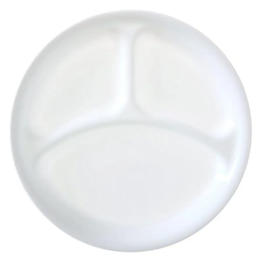 Livingware Winter Frost White 10.25" Divided Dinner Plate Set of 8
Livingware Winter Frost White 10.25" Divided Dinner Plate Set of 8
