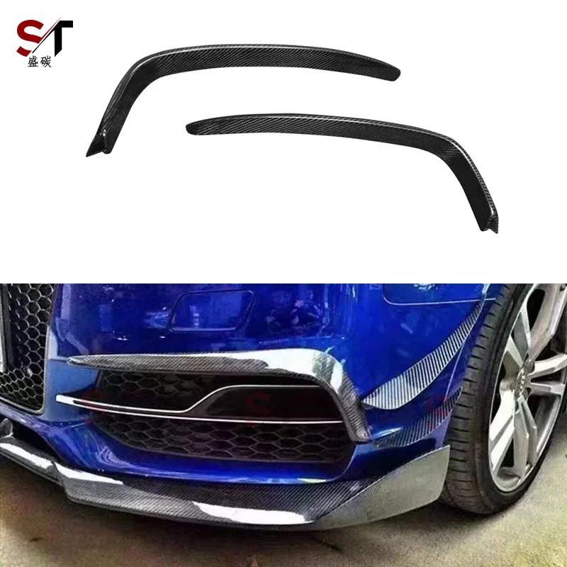 Suitable for 14-16 Audi A3 S3 carbon fiber air knife Audi modified front bar fog light air knife trend decoration 
Suitable for 14-16 Audi A3 S3 carbon fiber air knife Audi modified front bar fog light air knife trend decoration