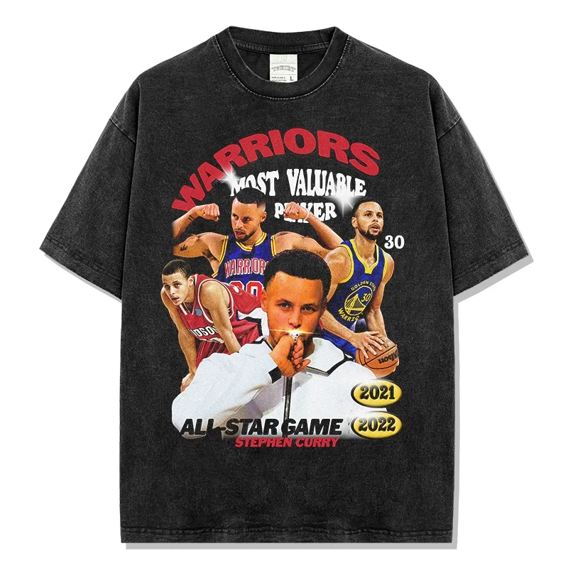 Trendy Acid Wash Stephen Curry All-Star & MVP T-Shirt 2021-2022 Basketball Graphic Tee Oversized Streetwear Men's Fashion Tee
Trendy Acid Wash Stephen Curry All-Star & MVP T-Shirt 2021-2022 Basketball Graphic Tee Oversized Streetwear Men's Fashion Tee