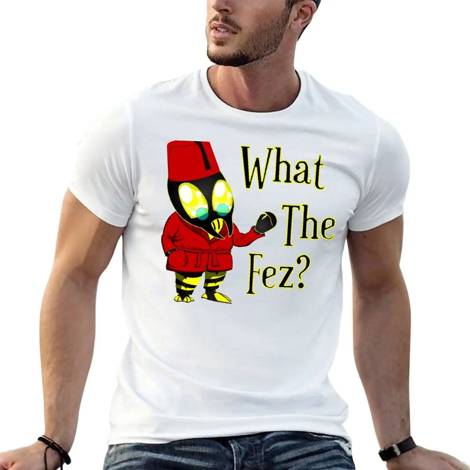 What the Fez T-Shirt t shirt men 100% cotton luxury brand t shirt man designer t shirt man casual T-shirt
What the Fez T-Shirt t shirt men 100% cotton luxury brand t shirt man designer t shirt man casual T-shirt