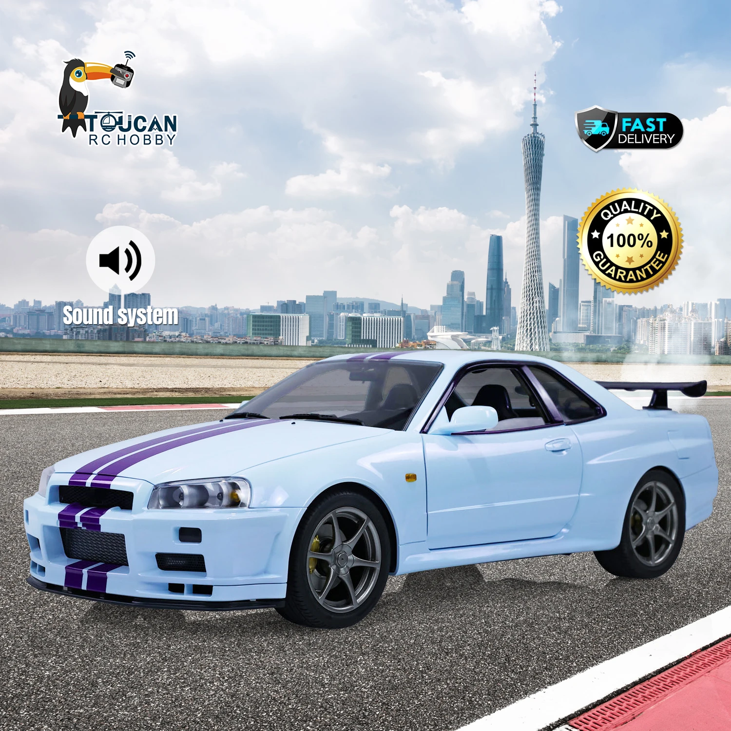 4x4 RTR Capo R34 1/8 RC Drift Racing Car 4WD High Speed Model Metal 2-Speed Drifting Car Sound Light Smoking Brushless Motor Toy
4x4 RTR Capo R34 1/8 RC Drift Racing Car 4WD High Speed Model Metal 2-Speed Drifting Car Sound Light Smoking Brushless Motor Toy