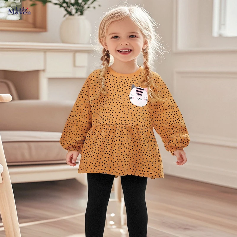 Little maven Autumn Cute Kids Clothes Baby Girl Cartoon Cats Appliques Sweatshirt Girls Costume Long Sleeve Tops Princess Hoodie
Little maven Autumn Cute Kids Clothes Baby Girl Cartoon Cats Appliques Sweatshirt Girls Costume Long Sleeve Tops Princess Hoodie
